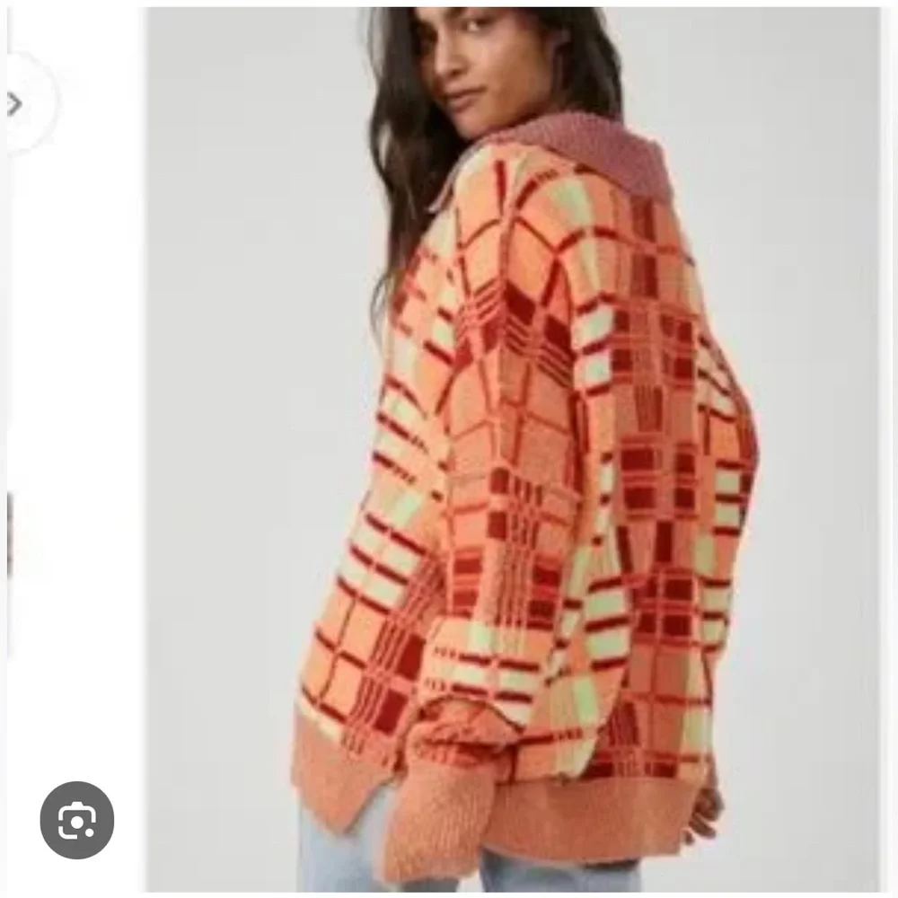 FREE PEOPLE Ruben Nubby Cozy Oversized Pullover Sweater S - Picture 12 of 15